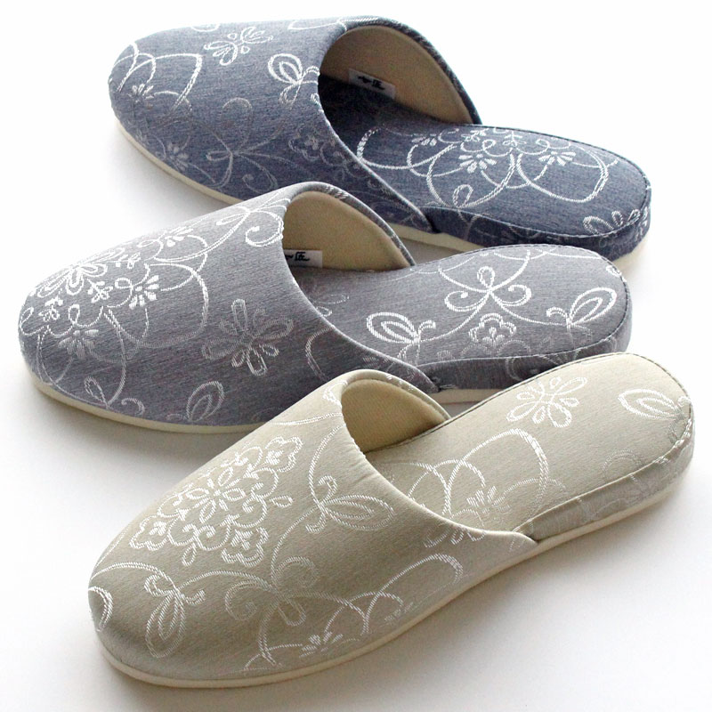 スリッパ 七匠 ビジョン M フェルト底 レディース 滑り止め 日本製