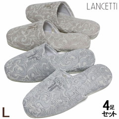 ���q�p �X���b�pL�T�C�Y 4���Z�b�g LANCETTI �����`�F�b�e�B �V�G�i
