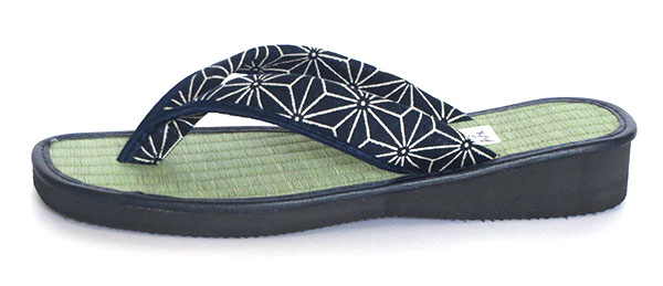 カリプソ 畳サンダルスリッパ M Lサイズ 小さめ 草履 ハナオ スリッパ 室内 室外兼用タイプ 日本最大級のスリッパ通販専門店 ビューピー