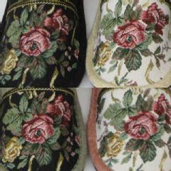 スリッパ ゴブラン織バラ柄 外縫いタイプ  | 国産 おしゃれ 室内履き 上品